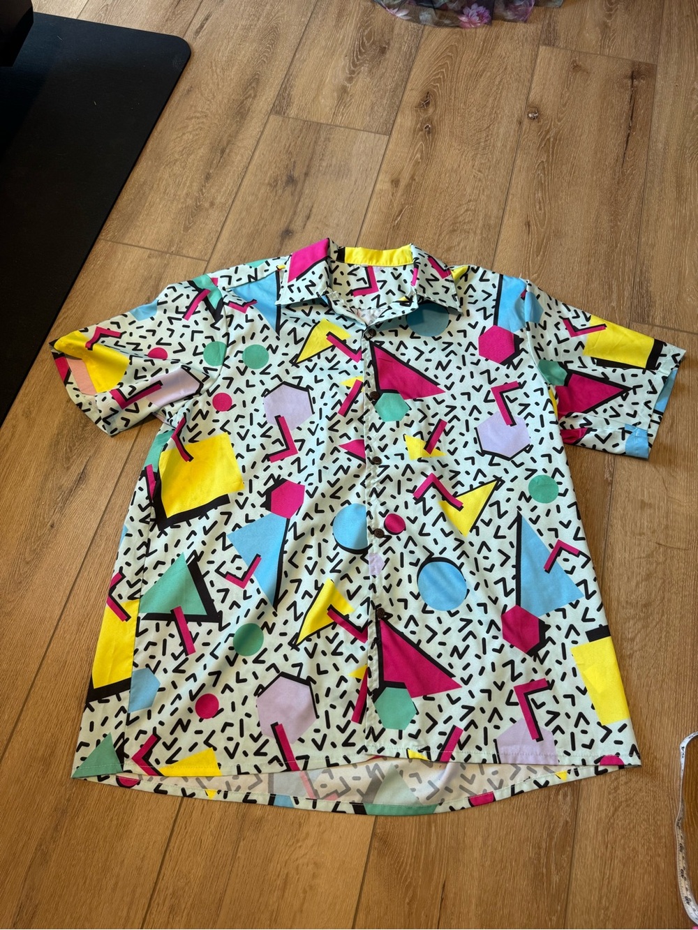 Saved By the Bell Button Up Shirt Zack Morris Preppy ASO 90s Y2K Bayside Men XL